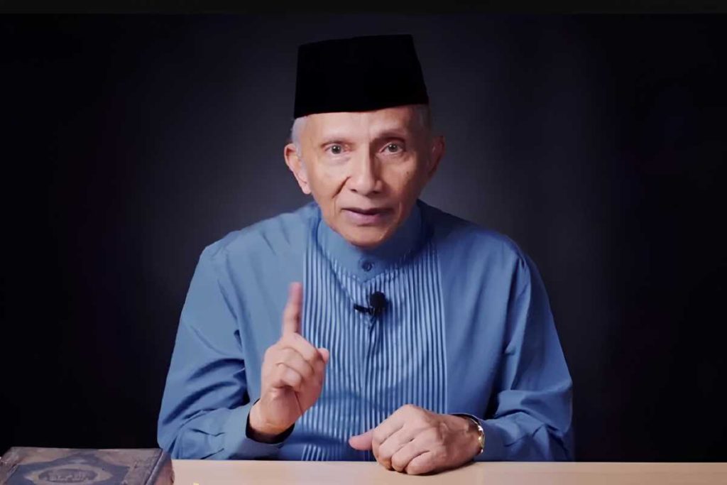 Ketua Majelis Syuro Partai Ummat, Amien Rais