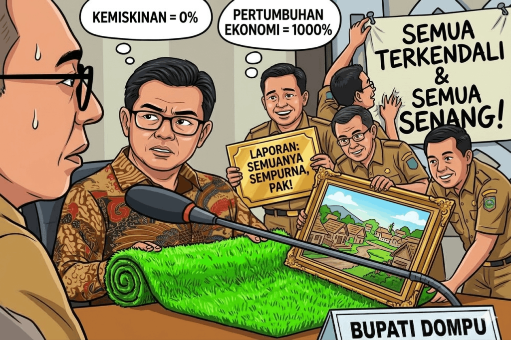Gambar Ilustrasi dihasilkan oleh kecerdasan buatan (AI)