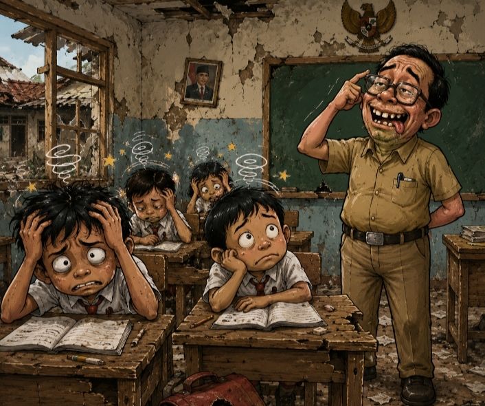 Ilustrasi: Pendidikan Dompu (Foto: AI)