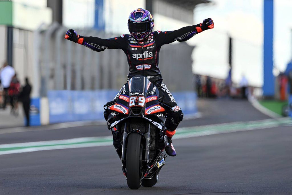 Pembalap berjuluk "The Martinator" berhasil merebut podium tertinggi dalam sesi Sprint Race MotoGP Prancis di Sirkuit Le Mans
