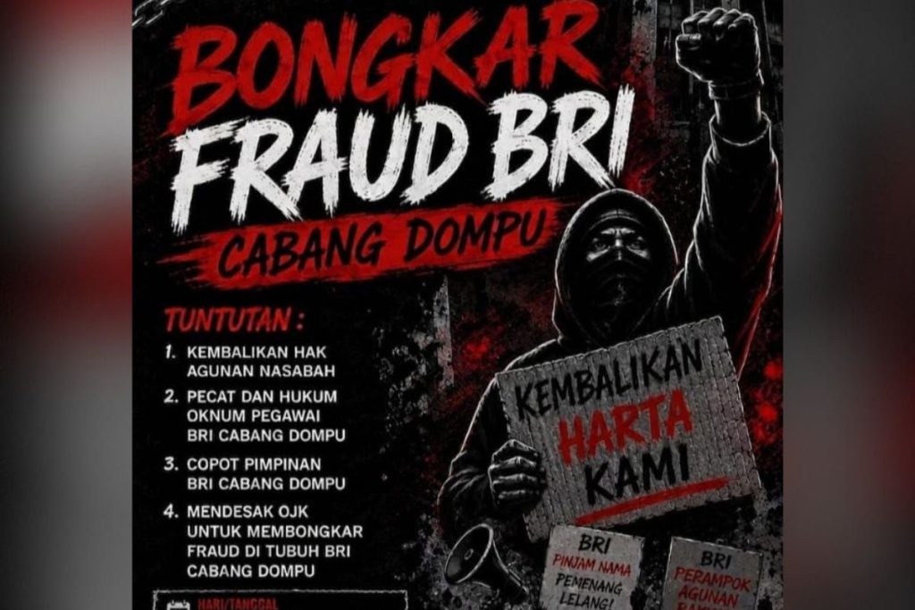 Panflet persiapan masa aksi (Foto: WA JLFKR)