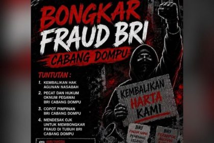 Panflet persiapan masa aksi (Foto: WA JLFKR)