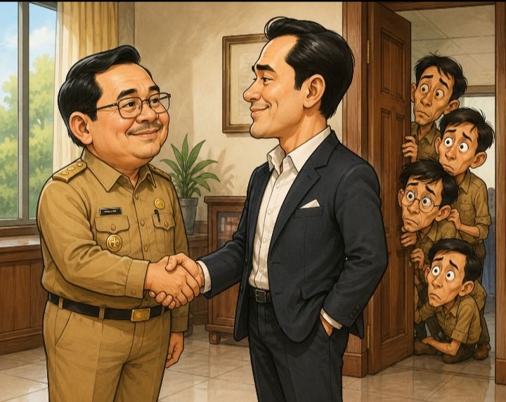 Ilustrasi: Kegiatan Setda (Foto: AI)