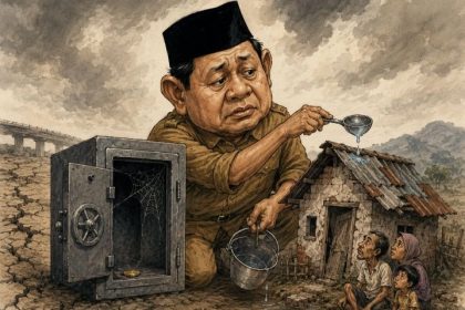 Ilustrasi. Keterbatasan Anggaran (Foto: AI)