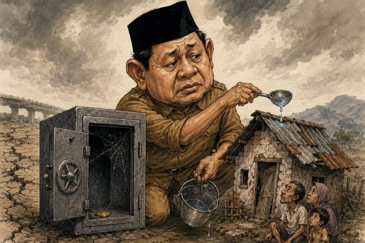 Ilustrasi. Keterbatasan Anggaran (Foto: AI)