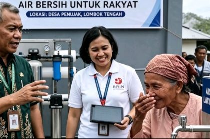 BRIN solusi atas persoalan krisis air (Foto: BN)