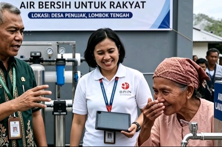 BRIN solusi atas persoalan krisis air (Foto: BN)
