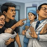 Ilustrasi: Kematian Bayi di Bima (Foto: AI)