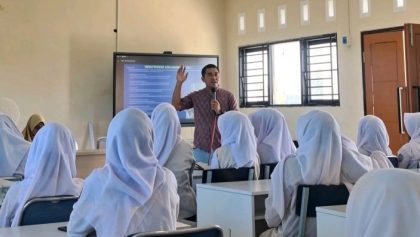 Bimtek MPLS SMAN 1 Pekat (Foto: DD)