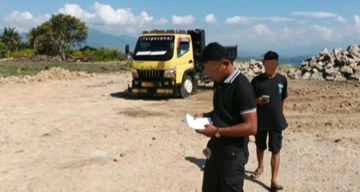 Aktifitas Galian C di Kilo (Foto: ABDR)