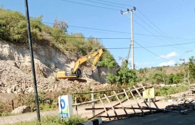 Aktifitas Galian C di Kilo (Foto: NNG)