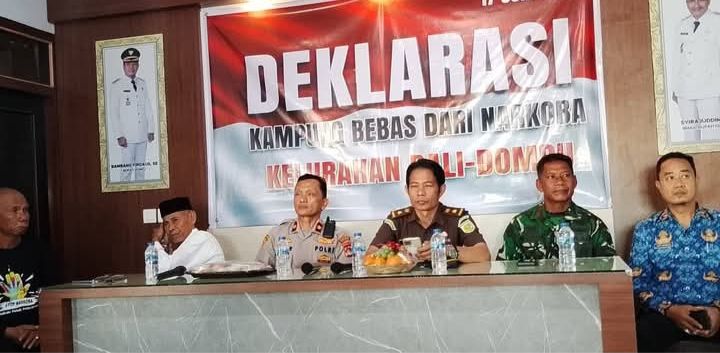 Deklarasi Kampung Bebas Narkoba (Foto: JK)