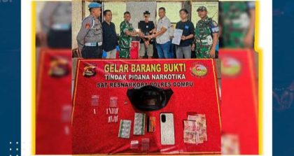 Kodim 1614 dan Polres Dompu (Foto: Humas)