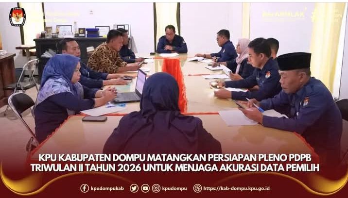 Persiapan Pleno Pemutakhiran Data (Foto: KPU)
