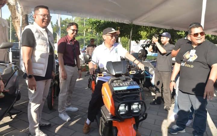 Simulasi Kendaraan Listrik (Foto: HS)