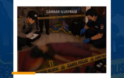 Ilustrasi Olah TKP (Foto: Humas)