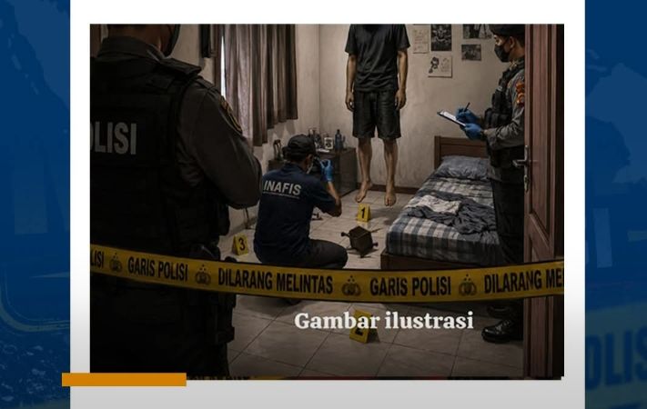 Ilustrasi Berita Duka (Foto: AI)