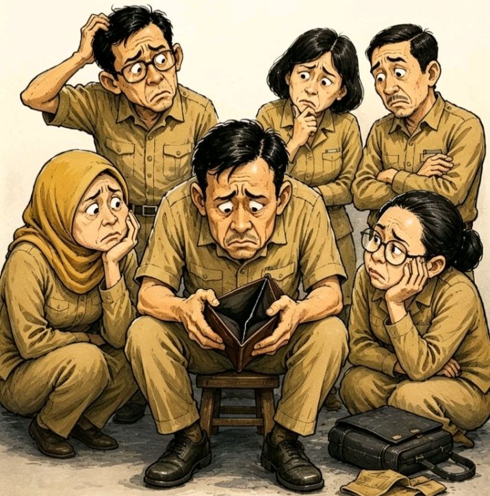 Ilustrasi: ASN PPPK PW (Foto: AI)