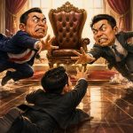 Ilustrasi: Berebut Kursi Sekda (Foto: AI)