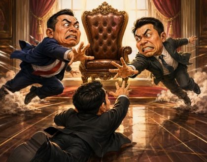 Ilustrasi: Berebut Kursi Sekda (Foto: AI)
