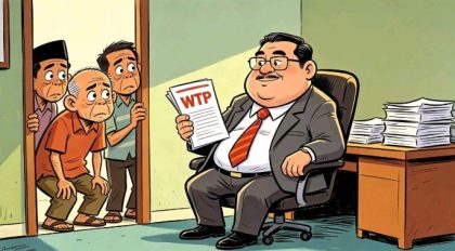 Ilustrasi: WTP dan Transparansi (Foto: AI)