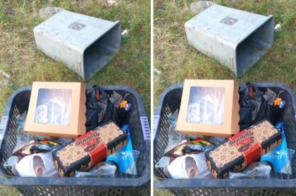 Sampah Belum Diangkut (Foto: NS)