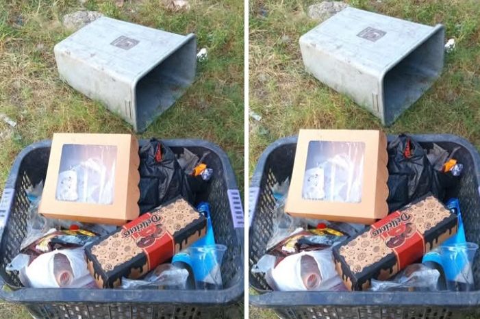 Sampah Belum Diangkut (Foto: NS)