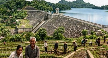 Bendungan Meninting Butuh Irigasi (Foto: TA)