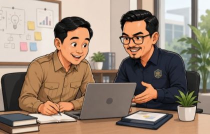 Ilustrasi: Brida Perkuat Budaya Inovasi (Foto: AI)