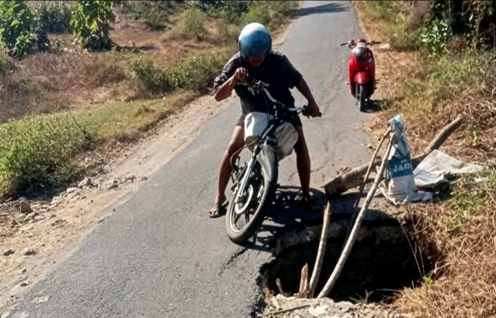 Jalan Pantai Ria (Foto: WG)