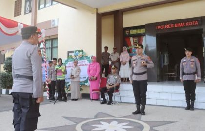 Polres Kota Bima (Foto: AJ)