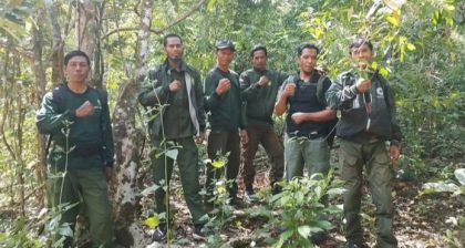 Tebang Liar di Donggo Nihil (Foto: KP)