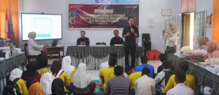 KPU Edukasi Pemilih Disabilitas (Foto: KP)