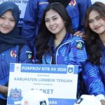 Peserta Lombok Tengah Porprov NTB (Foto: LT)