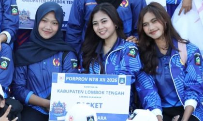 Peserta Lombok Tengah Porprov NTB (Foto: LT)