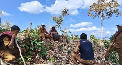 Patroli Hutan Banggo (Foto: KP)