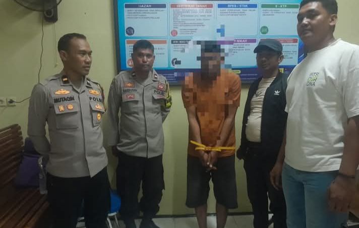 Terduga Pelaku Penganiayaan (Foto: HM)