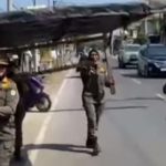 POL PP Bongkar Lapak (Foto: PP)