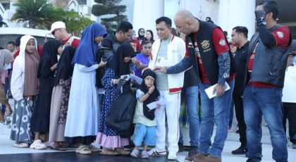RGOG & Anak Yatim Berbagi (Foto: KF)