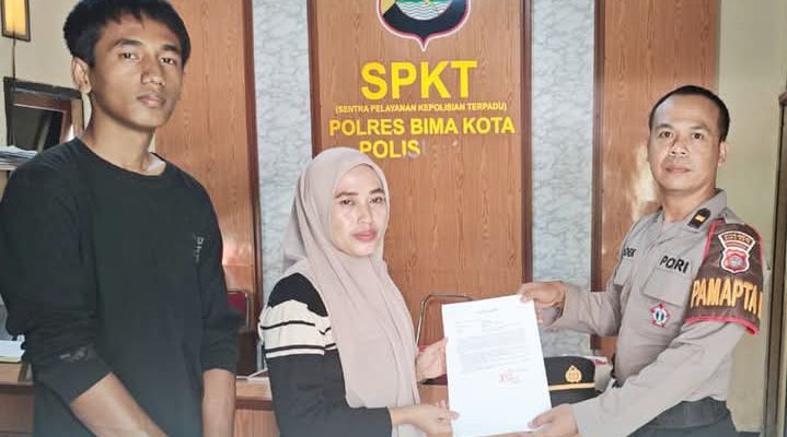 SPKT Polres Bima Kota (Foto: AJ)