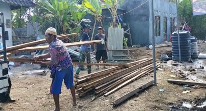 TMMD Percepat Rehabilitasi Mushola (Foto: TM)
