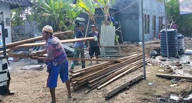 TMMD Percepat Rehabilitasi Mushola (Foto: TM)