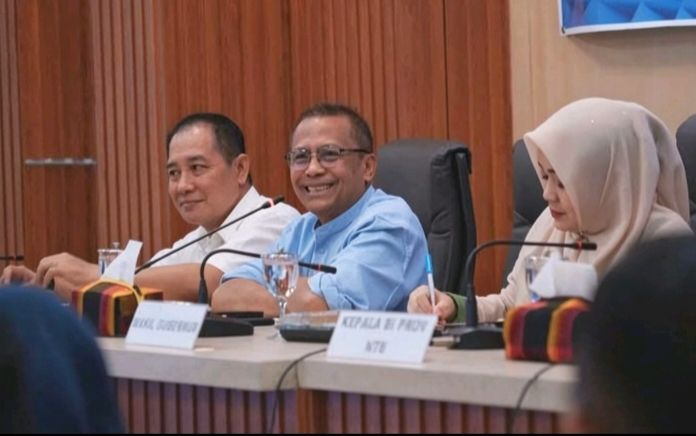 Wabub NTB Buka Rakor TPID (Foto: AJ)