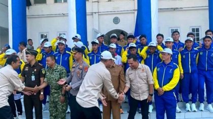 Kontingen PORPROF Kota Bima (Foto: KI)