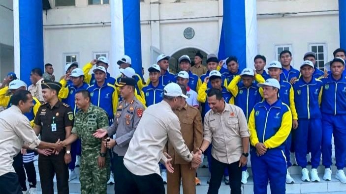 Kontingen PORPROF Kota Bima (Foto: KI)