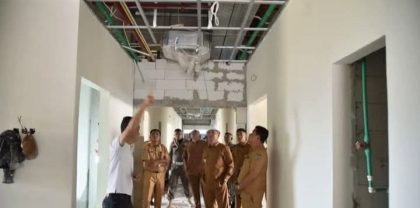 Tinjau Pembangunan RSUD Kota Bima (Foto: KT)