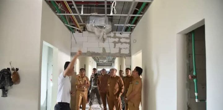 Tinjau Pembangunan RSUD Kota Bima (Foto: KT)