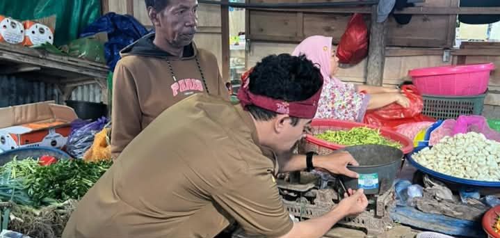 Sosialisasi Haraga Pasar Dompu (Foto: LT)