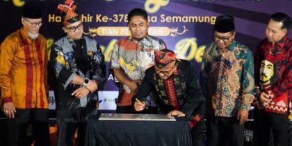 Perayaan HUT Desa Semamung ke-378 (Foto: SB)