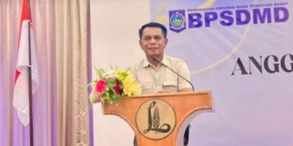 Hasanudin Mantan Kades Tambora (Foto: TR)